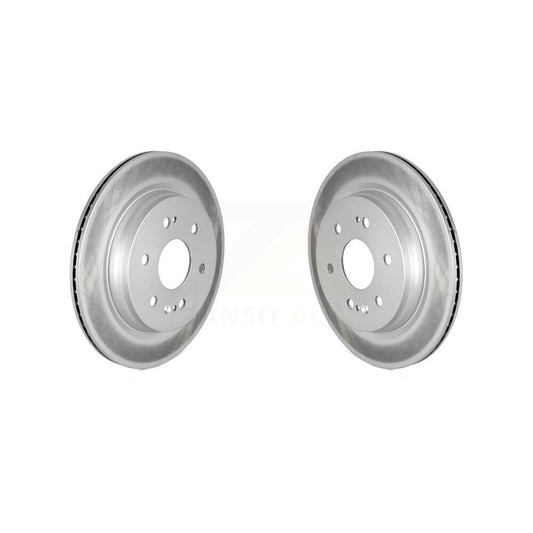 Coat Brake Rotor Rear Pair For GMC Chevrolet Silverado 1500 Sierra Limited Yukon