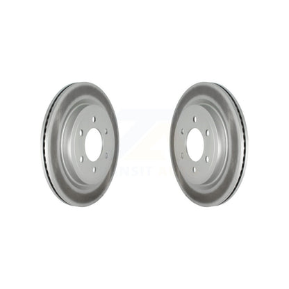 Coated Disc Brake Rotors Rear Pair For Ford F-150 Expedition Lincoln Navigator