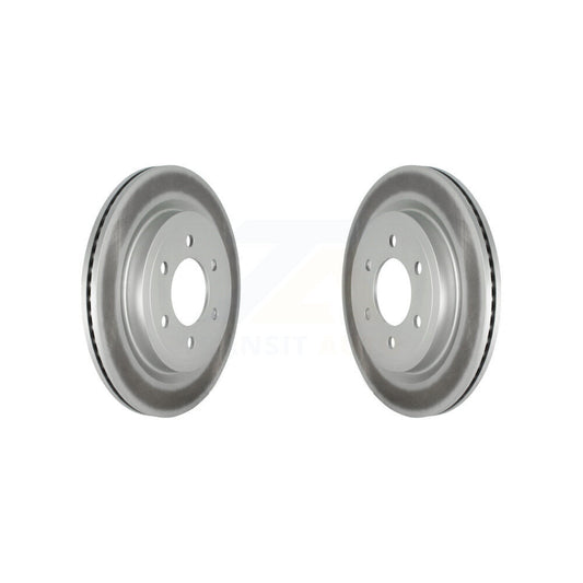 Coated Disc Brake Rotors Rear Pair For Ford F-150 Expedition Lincoln Navigator