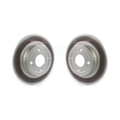 Coated Disc Brake Rotors Rear Pair For 2018-2021 Ford EcoSport FWD