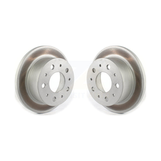 Coated Brake Rotors Rear Pair For Ram ProMaster 2500 3500 1500 With Solid Rotor
