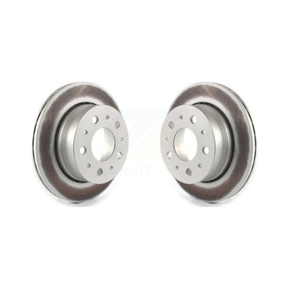 Coated Brake Rotors Rear Pair For Ram ProMaster 2500 3500 1500 With Vented Rotor