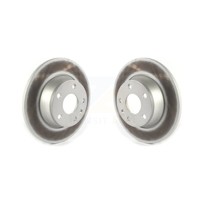 Coated Brake Rotors Rear Pair For Audi TT Quattro With 286mm Diameter Rotor