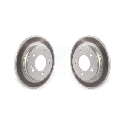 Coat Disc Brake Rotors Rear Pair For Hyundai Elantra Kia Forte Niro Ioniq Forte5
