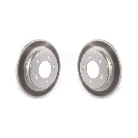 Coat Disc Brake Rotors Rear Pair For Hyundai Elantra Kia Forte Niro Ioniq Forte5