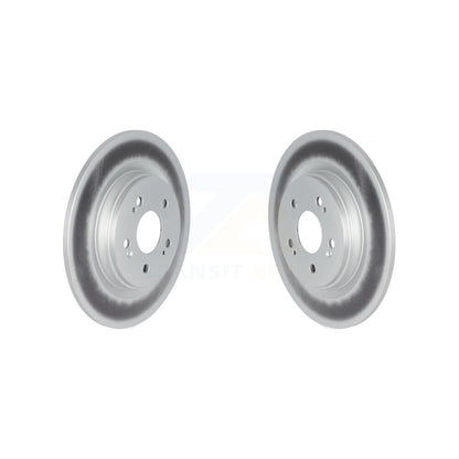 Coated Disc Brake Rotors Rear Pair For Honda Odyssey Pilot