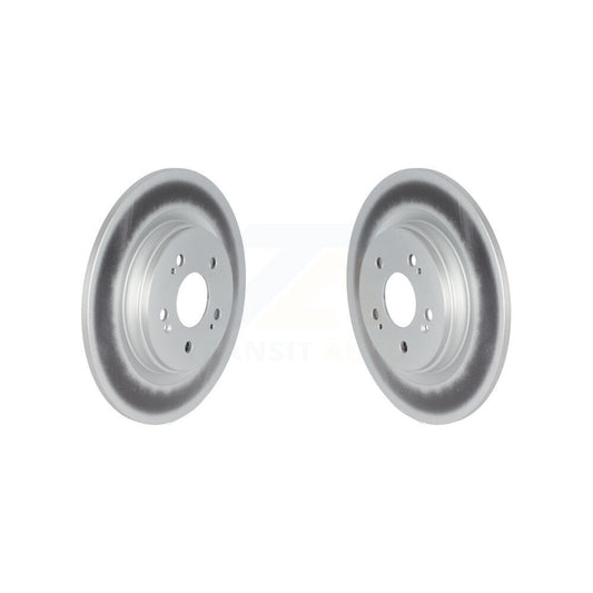 Coated Disc Brake Rotors Rear Pair For Honda Odyssey Pilot
