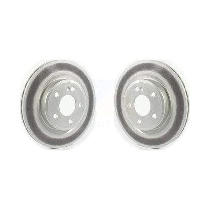 Coated Disc Brake Rotors Rear Pair For Mercedes-Benz GLA250 CLA250 INFINITI QX30