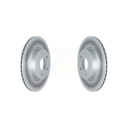 Coated Disc Brake Rotors Rear Pair For INFINITI QX50 QX55