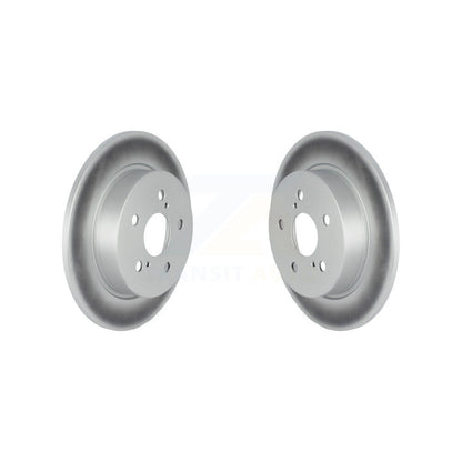 Coated Disc Brake Rotors Rear Pair For Toyota C-HR
