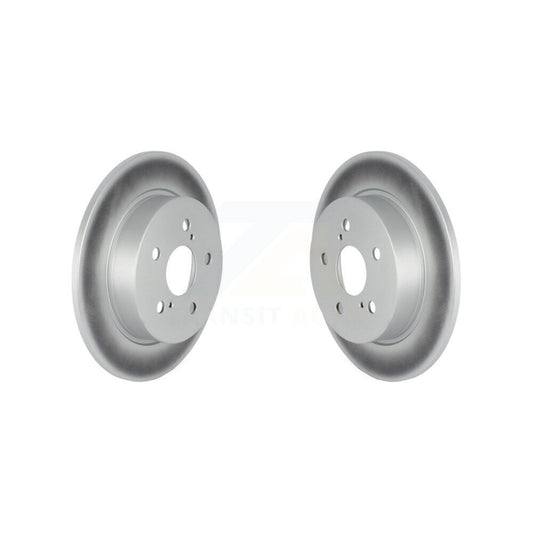 Coated Disc Brake Rotors Rear Pair For Toyota C-HR