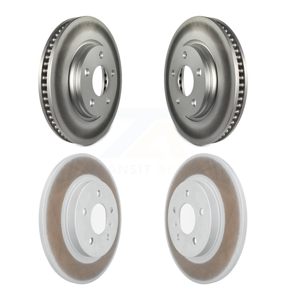 Coat Brake Rotors Front Rear Kit For Chevrolet Uplander Buick Terraza Saturn FWD