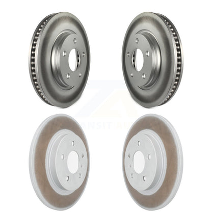 Coat Brake Rotors Front Rear Kit For Chevrolet Uplander Buick Terraza Saturn FWD
