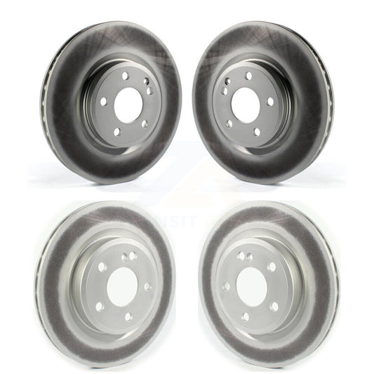 Coated Brake Rotors Front Rear Kit For Mercedes-Benz GLA250 CLA250 INFINITI QX30