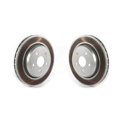 Coat Brake Rotor Rear Pair For Jeep Grand Cherokee Dodge Durango Charger Daytona
