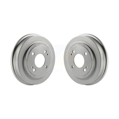 Coated Brake Drums Rear Pair For Honda Fit Civic Acura EL Accord