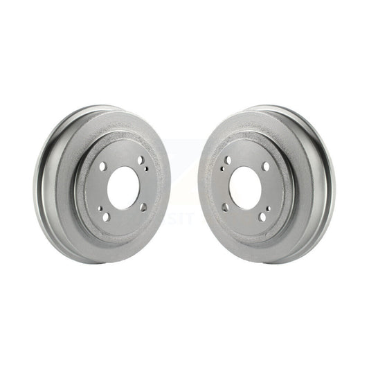 Coated Brake Drums Rear Pair For Honda Fit Civic Acura EL Accord