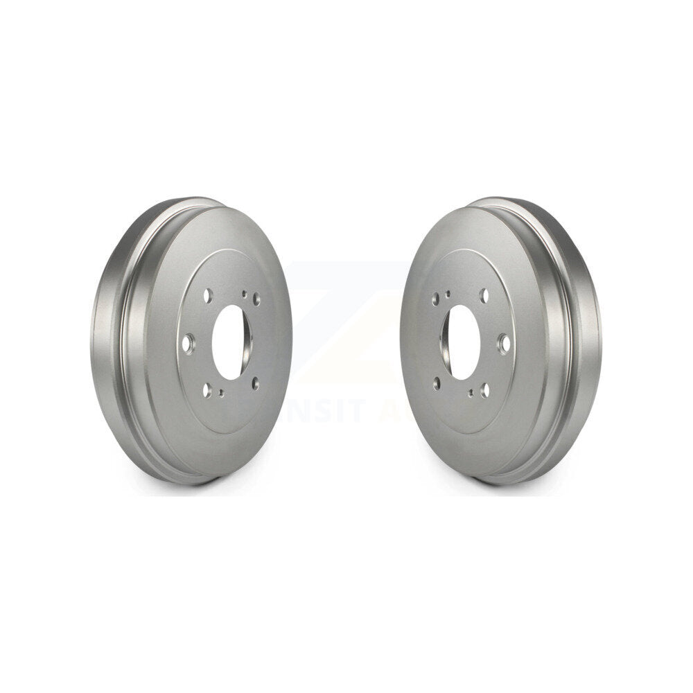 Coated Brake Drums Rear Pair For Nissan Versa Sentra Cube