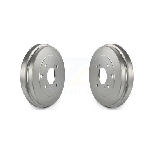 Coated Brake Drums Rear Pair For Nissan Versa Sentra Cube