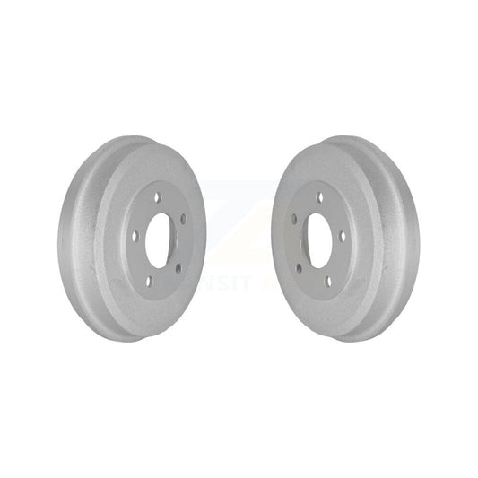 Coated Brake Drums Rear Pair For Ford Escape Mazda Tribute Mercury Mariner