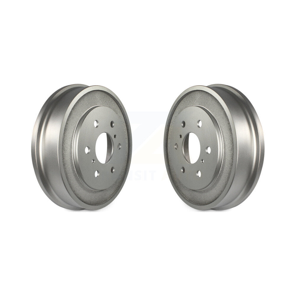 Coated Brake Drums Rear Pair For Chevrolet GMC Silverado 1500 Sierra Classic