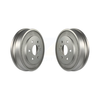 Coated Brake Drums Rear Pair For Chevrolet GMC Silverado 1500 Sierra Classic