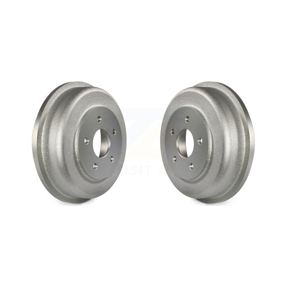 Coated Brake Drums Rear Pair For 2010-2013 Ford Transit Connect
