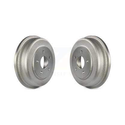 Coated Brake Drums Rear Pair For 2010-2013 Ford Transit Connect