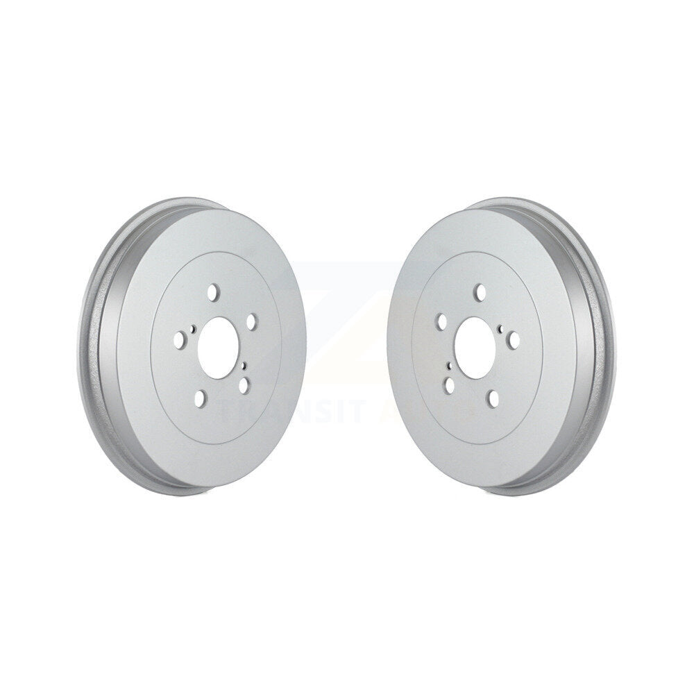Coated Brake Drums Rear Pair For Toyota Matrix Pontiac Vibe