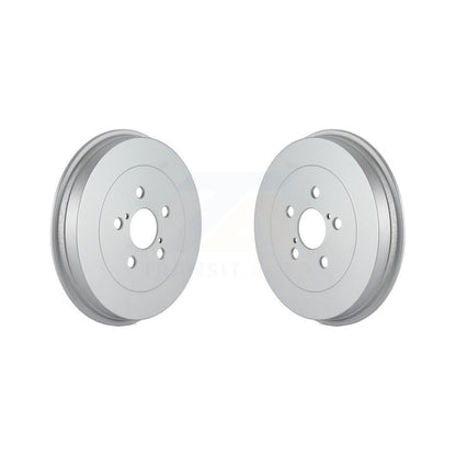 Coated Brake Drums Rear Pair For Toyota Matrix Pontiac Vibe