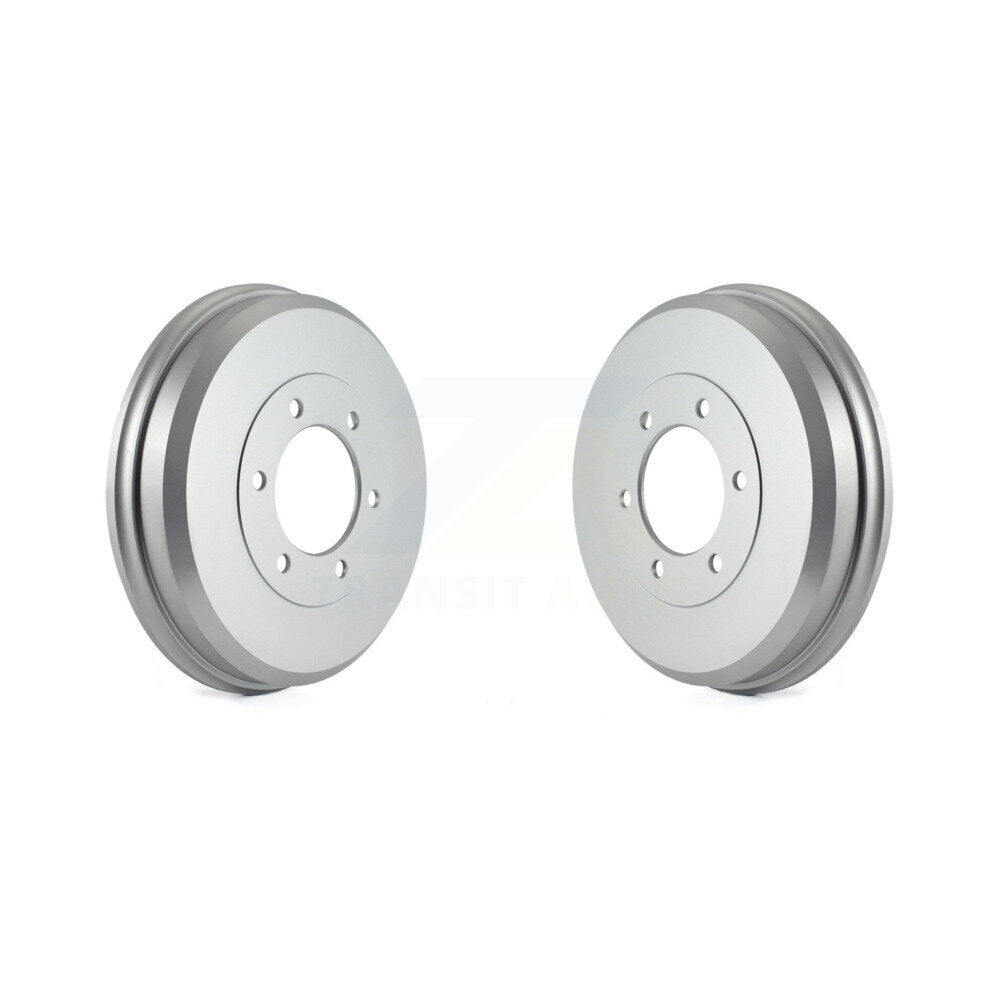 Coated Brake Drums Rear Pair For Chevrolet Colorado GMC Canyon Isuzu i-280 i-350