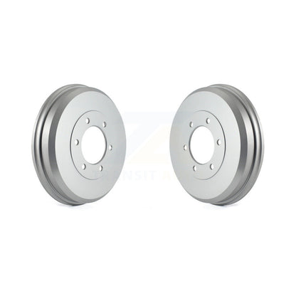 Coated Brake Drums Rear Pair For Chevrolet Colorado GMC Canyon Isuzu i-280 i-350