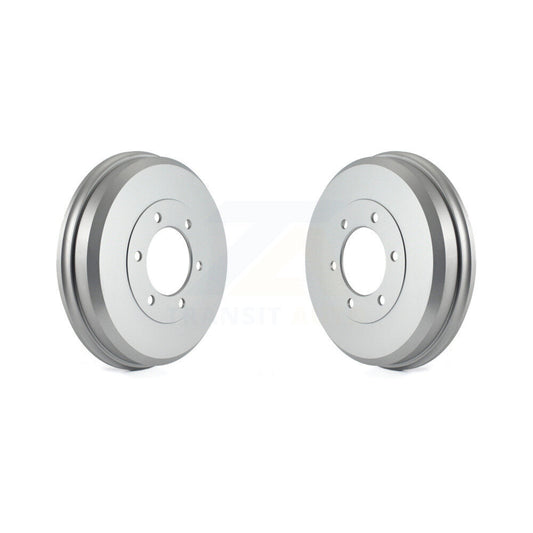 Coated Brake Drums Rear Pair For Chevrolet Colorado GMC Canyon Isuzu i-280 i-350