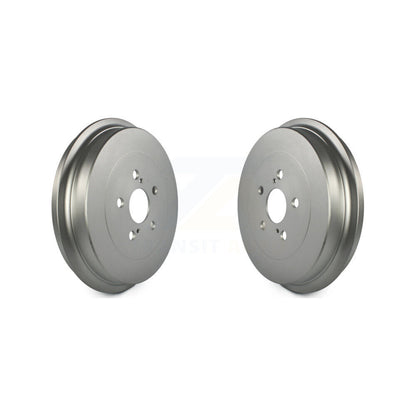 Coated Brake Drums Rear Pair For 2009-2019 Toyota Corolla