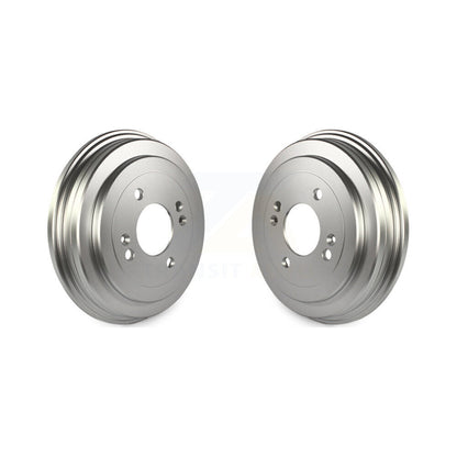 Coated Brake Drums Rear Pair For Hyundai Accent Kia Rio Rio5