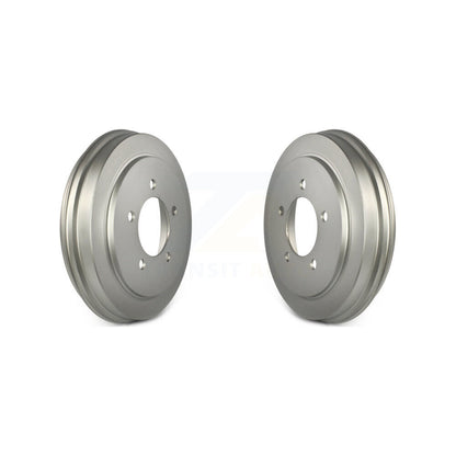 Coated Brake Drums Rear Pair For Jeep Patriot Compass Dodge Caliber Chrysler
