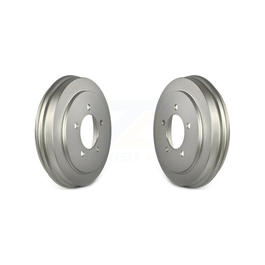 Coated Brake Drums Rear Pair For Jeep Patriot Compass Dodge Caliber Chrysler