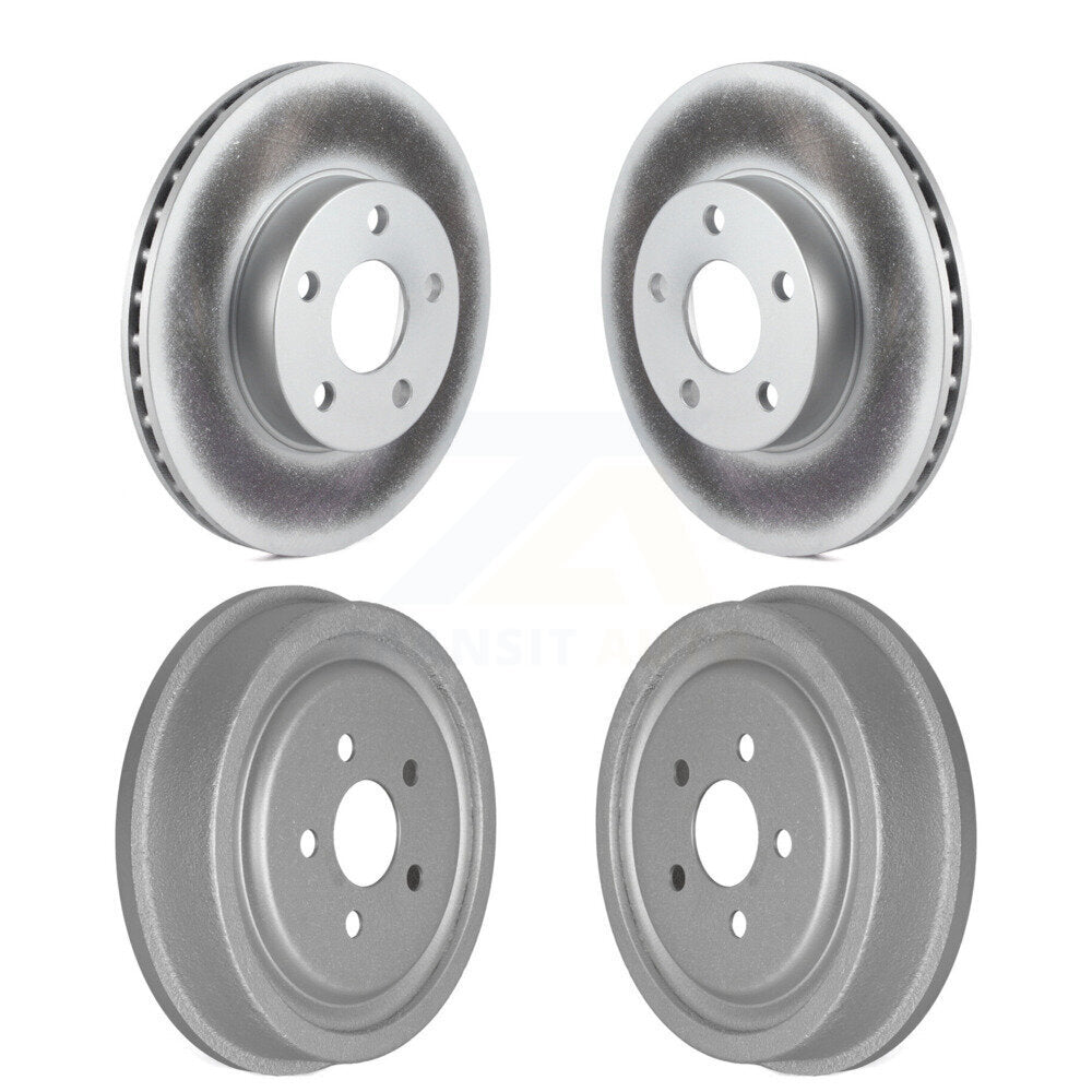 Brake Rotor Drum Front Rear Kit For 2003-2005 Pontiac Sunfire Chevrolet Cavalier