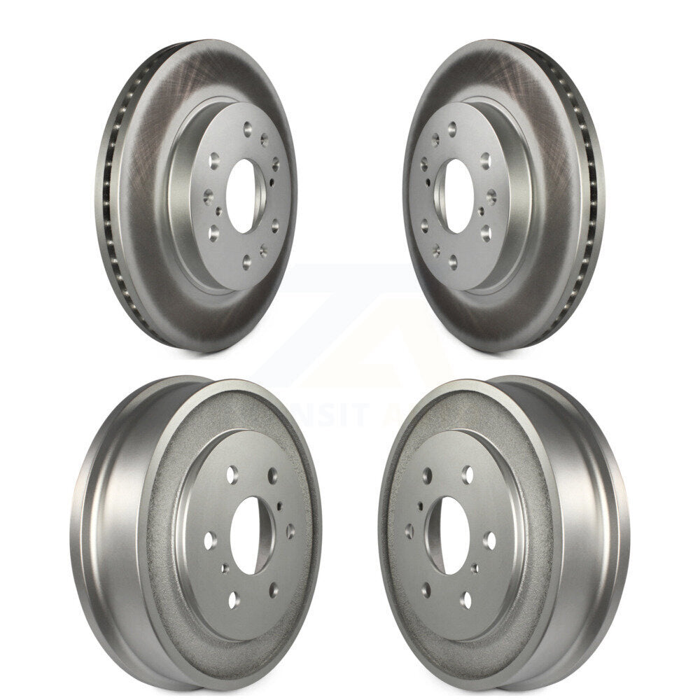 Brake Rotors Drum Front Rear Kit For Chevrolet GMC Silverado 1500 Sierra Classic