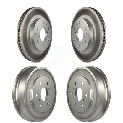 Brake Rotors Drum Front Rear Kit For Chevrolet GMC Silverado 1500 Sierra Classic