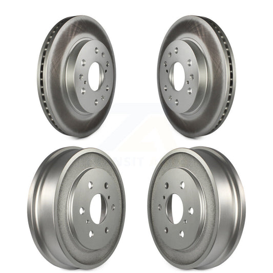 Brake Rotors Drum Front Rear Kit For Chevrolet GMC Silverado 1500 Sierra Classic