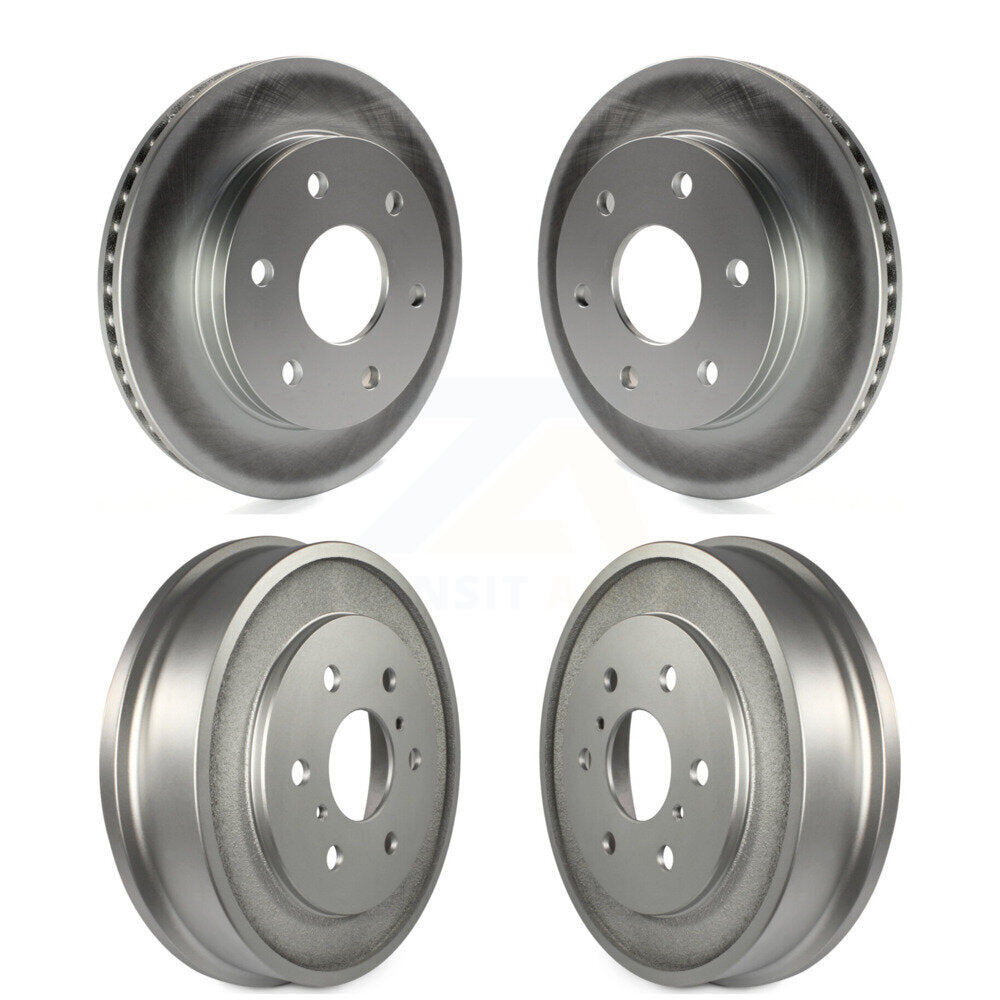 Brake Rotors Drum Front Rear Kit For Chevrolet GMC Silverado 1500 Sierra Classic