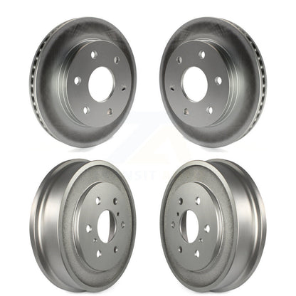 Brake Rotors Drum Front Rear Kit For Chevrolet GMC Silverado 1500 Sierra Classic
