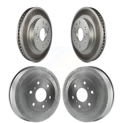 Disc Brake Rotor Drum Kit Front Rear For GMC Sierra 1500 Chevrolet Silverado