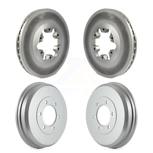 Brake Rotors Drums Front Rear Kit For Chevrolet Colorado GMC Canyon Isuzu i-280