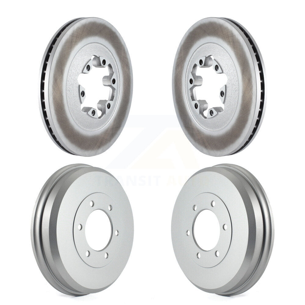 Disc Brake Rotor Drum Front Rear Kit For 2009-2012 Chevrolet Colorado GMC Canyon