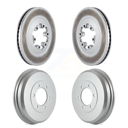 Disc Brake Rotor Drum Front Rear Kit For 2009-2012 Chevrolet Colorado GMC Canyon
