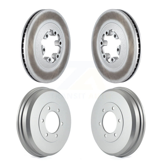 Disc Brake Rotor Drum Front Rear Kit For 2009-2012 Chevrolet Colorado GMC Canyon