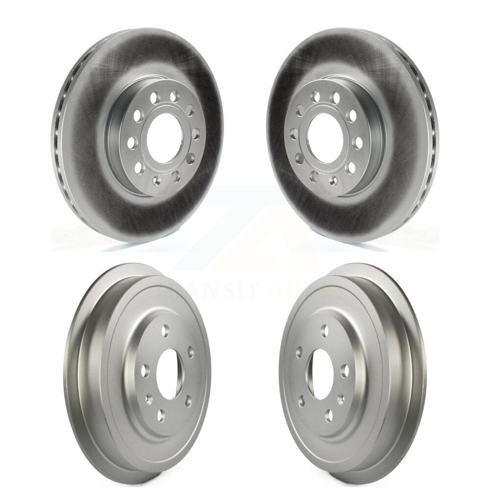Disc Brake Rotors Drums Kit Front Rear For Volkswagen Jetta Beetle