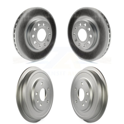 Disc Brake Rotors Drums Kit Front Rear For Volkswagen Jetta Beetle